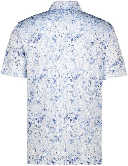 Men's Photo Flora Dry Tech Performance Golfer Polo Shirt