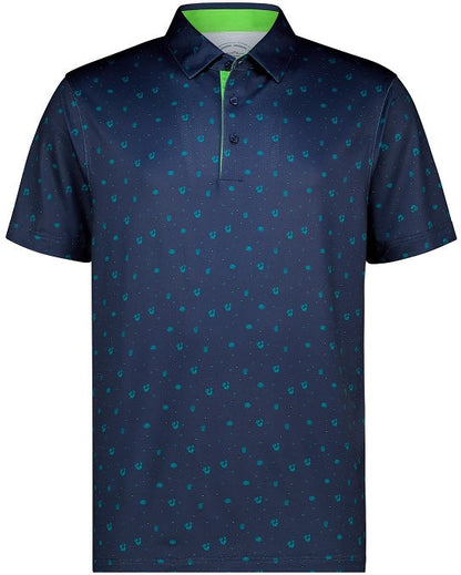 Men's Cactus Jack Dry Tech Performance Golfer Polo Shirt