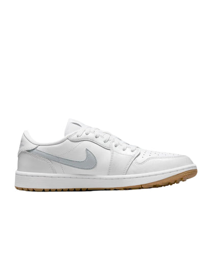 Nike Men's Golf Shoes |  Air Jordan | White/Platinum