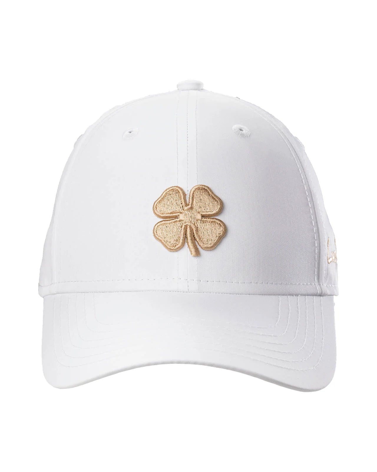 Black Clover Ladies Hollywood 1 White/Gold Cap