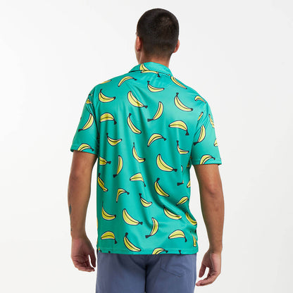 Golf Shirt - Bananas | Green