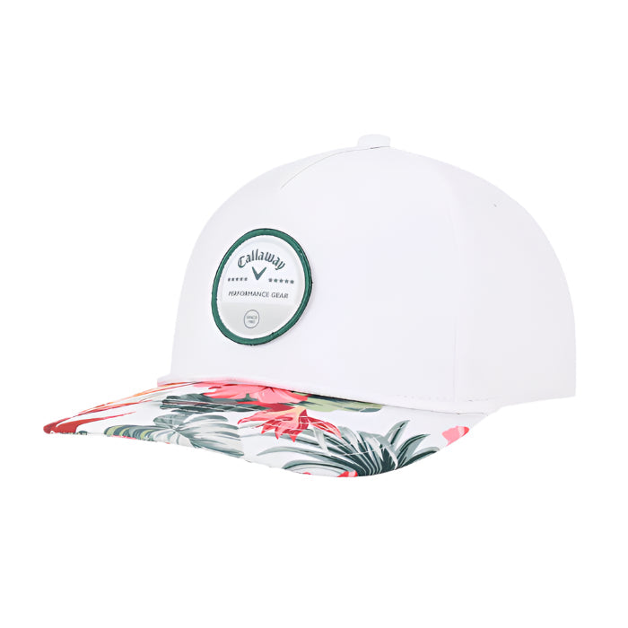 Callaway Men's Golf Cap | Bogey Free | White/Tropical