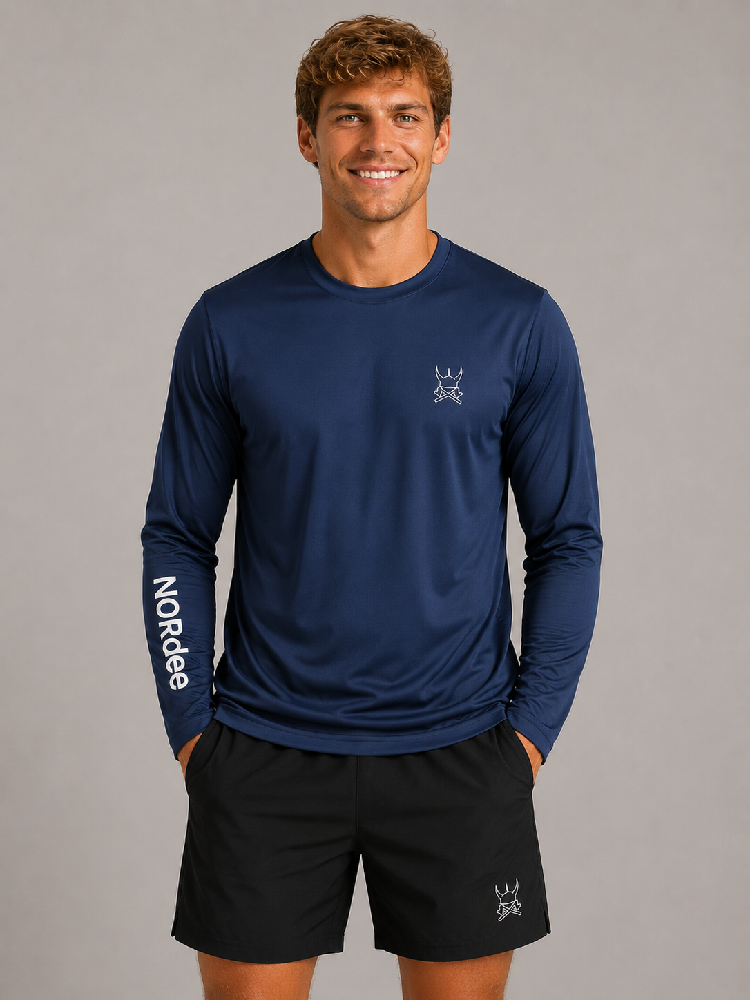 NORdee Men's Long Sleeve Performance Top
