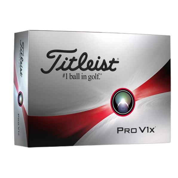 Titleist Pro V1X Golf Balls (12 Pack)