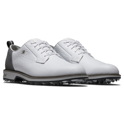 Footjoy Men's Golf Shoes | Premiere Series Field LX | White/Dark Grey