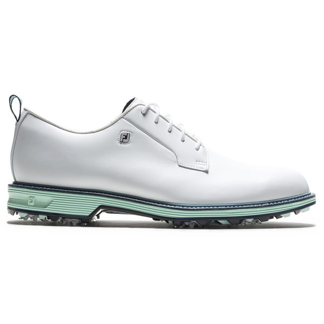 Footjoy Men's Golf Shoes | Premiere Series Field | White/Mint/Blue