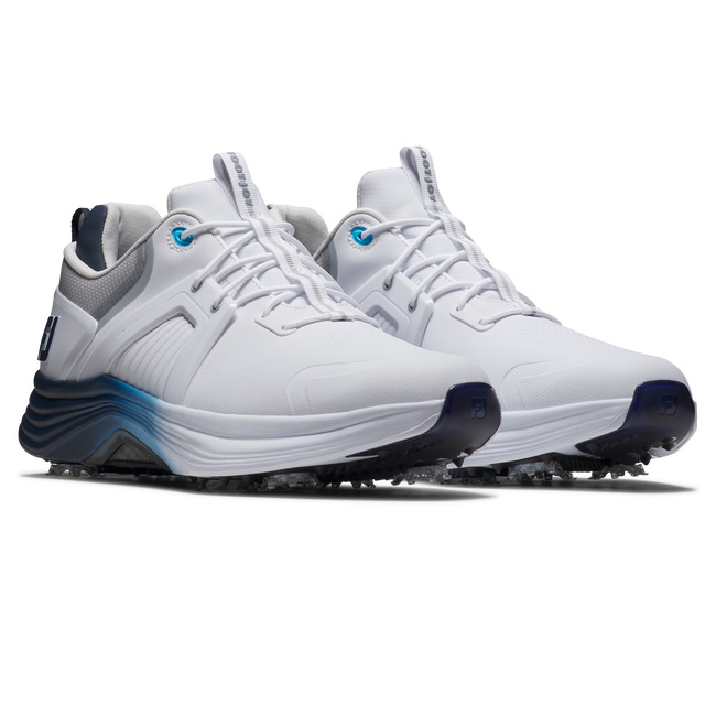 Footjoy Men's Golf Shoes | HyperFlex | White/Slate/Blue