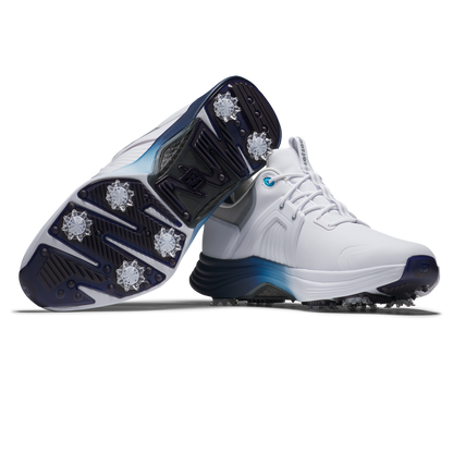 Footjoy Men's Golf Shoes | HyperFlex | White/Slate/Blue