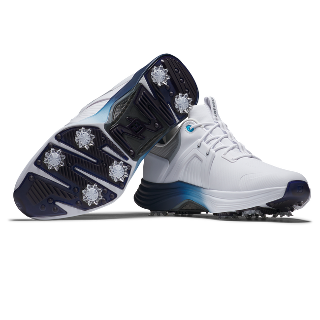 Footjoy Men's Golf Shoes | HyperFlex | White/Slate/Blue