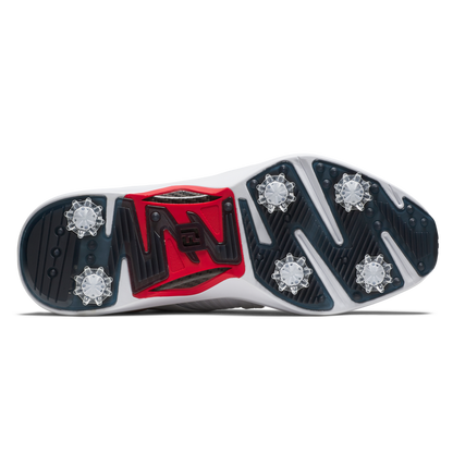 Footjoy Men's Golf Shoes | HyperFlex | White/Black/Red