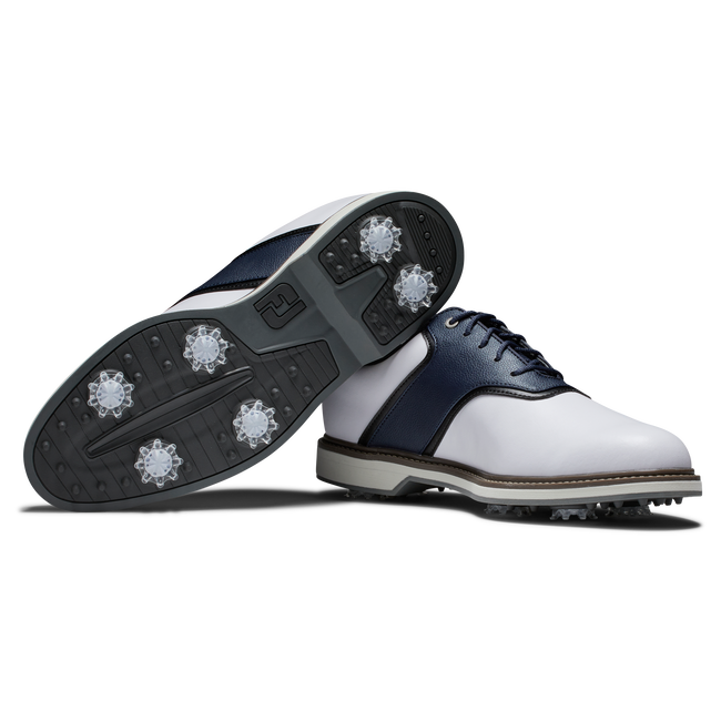 Footjoy Men's Golf Shoes | Originals | White/White/Navy