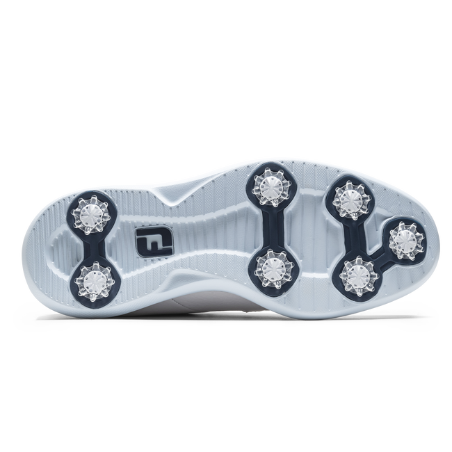 Footjoy Men's Golf Shoes | Traditions | White/Navy/Blue