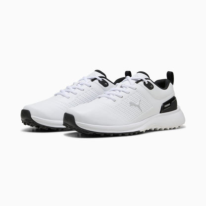 Puma Men's Golf Shoes | Fusion Plus SL | White/Black