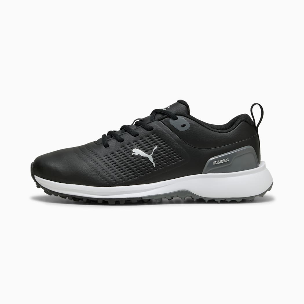 Puma Men's Golf Shoes | Fusion Tech SL | Black/White