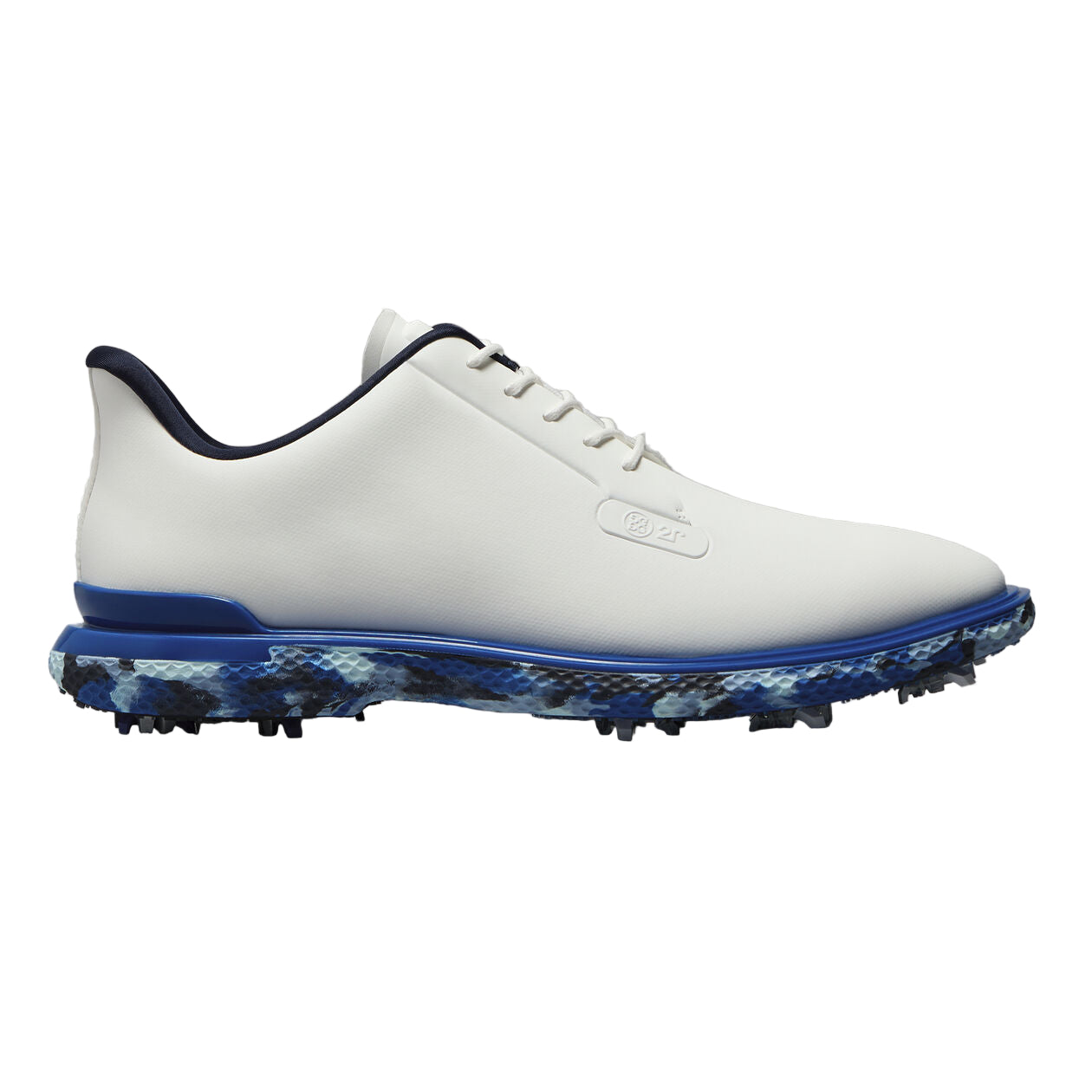 G/Fore Men`s Golf Shoe | Gallivan G/Lock | Camo Sole | Snow/Navy