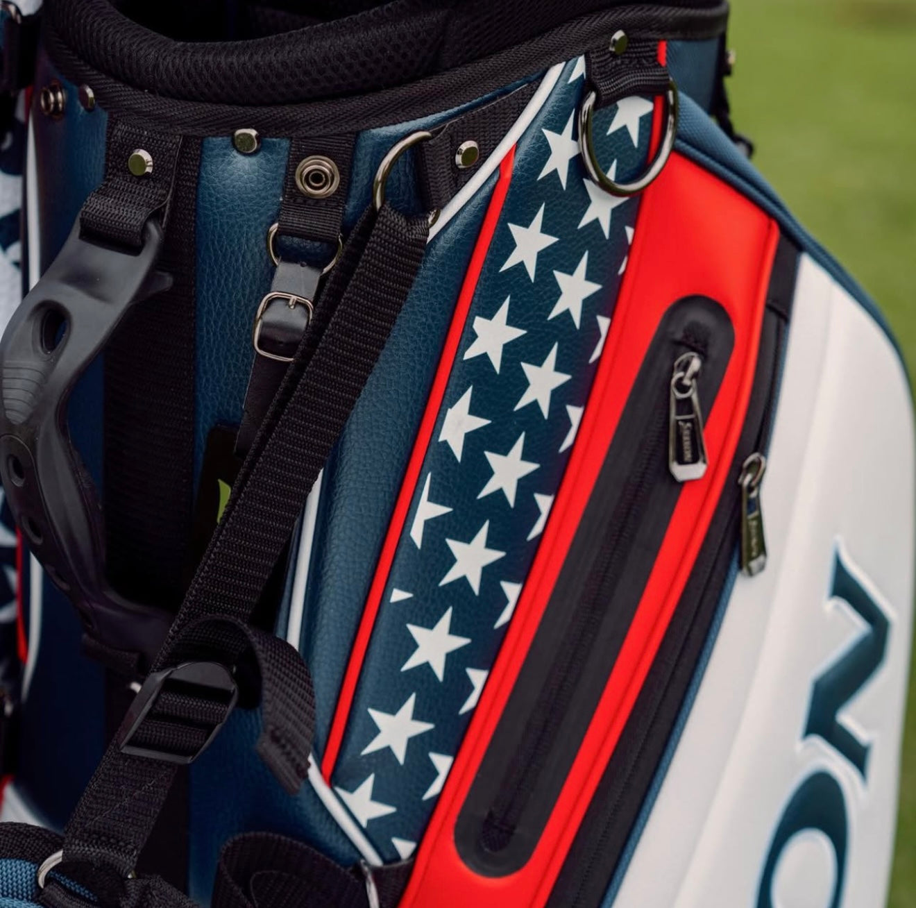 Srixon Golf Bag | The US Open 2025 Stand | Navy/White/Red