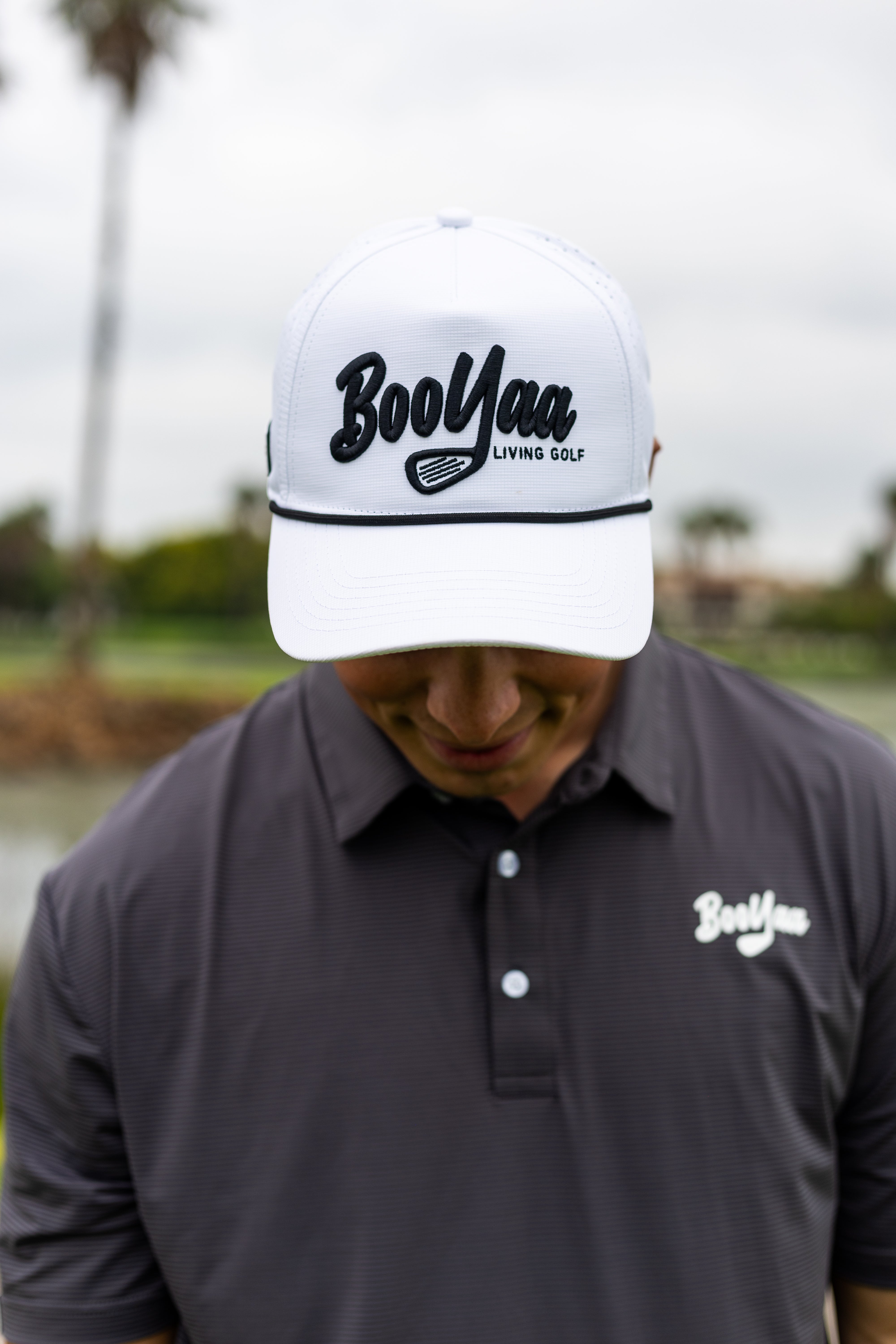 BooYaa Golf Cap - White Classic