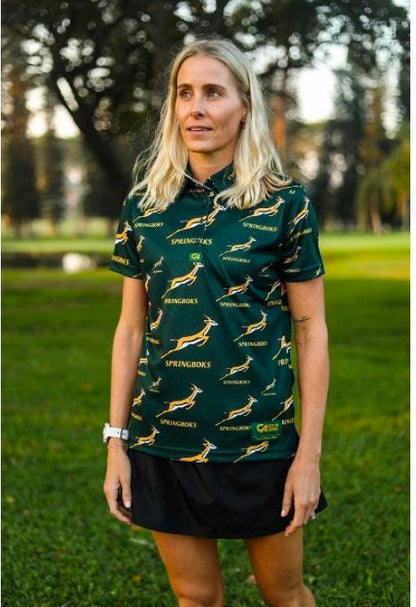 Custom Apparel Women's Golf Shirt | Springbok | Ethnic