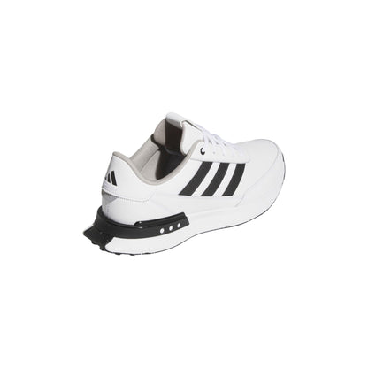 Adidas Men's Golf Shoes | S2G Leather Spikeless | White/Black/Grey