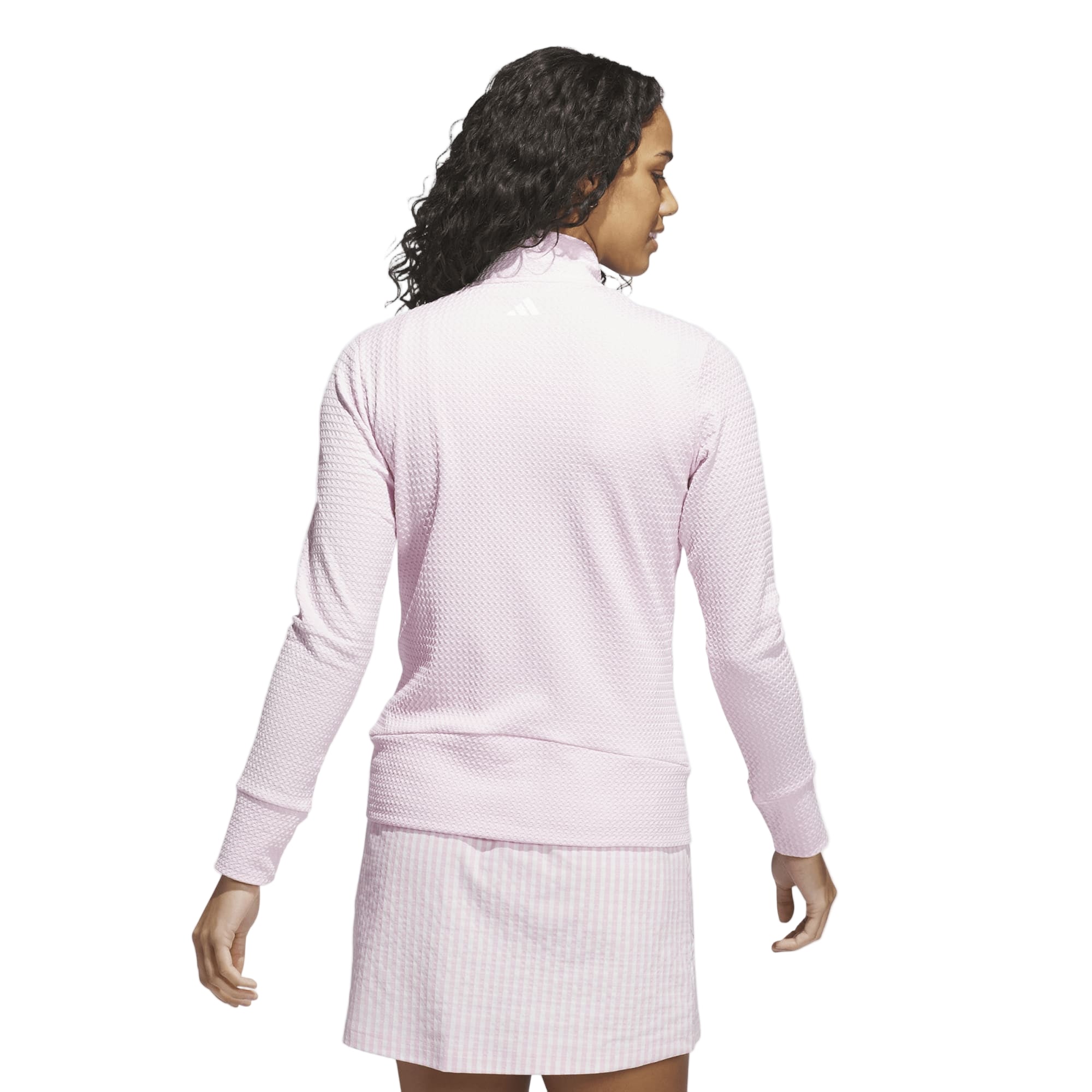 Adidas Women's Jacket | Ultimate 365 Textured | Clear Pink