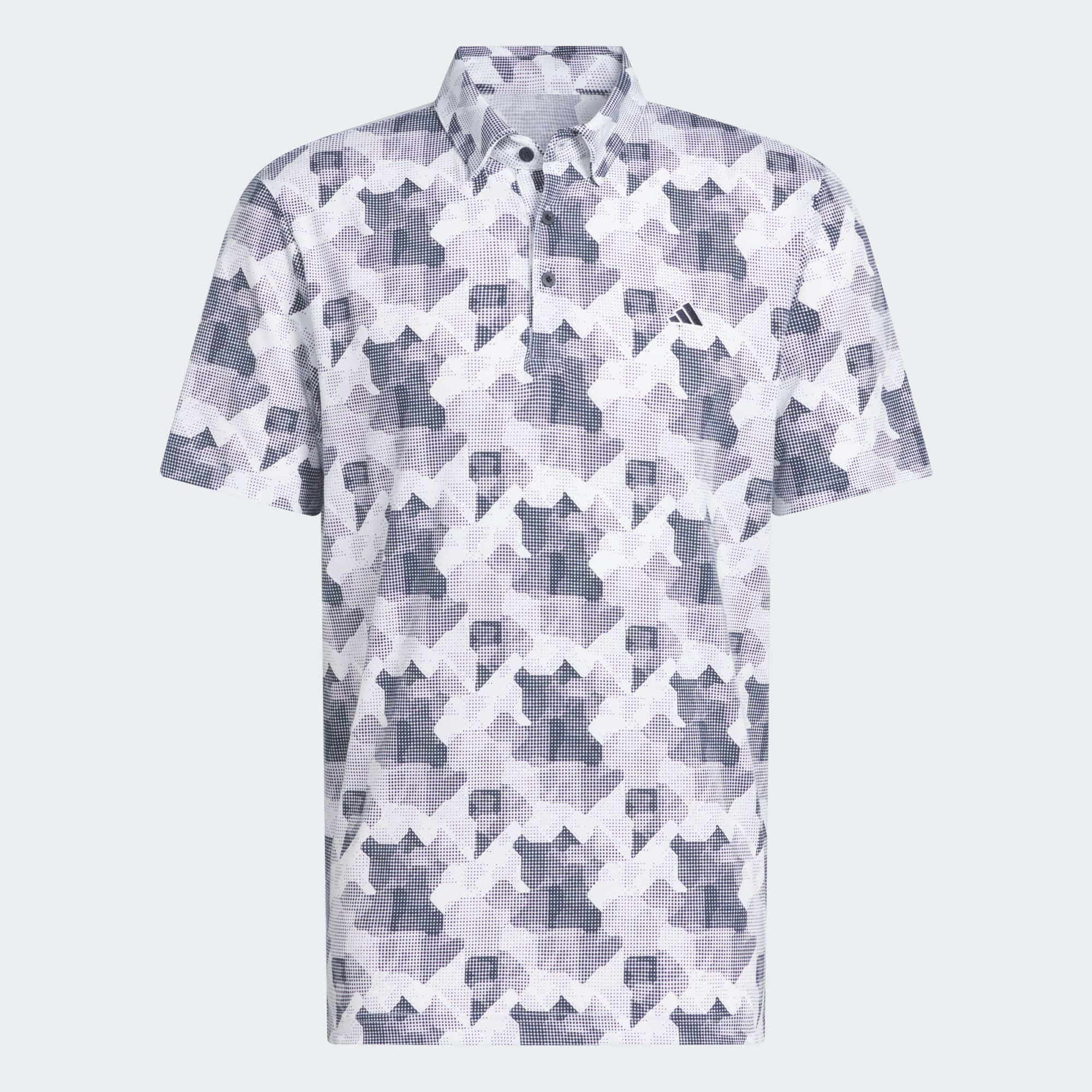 Adidas Men's Golf Shirt | Polo | White/Navy