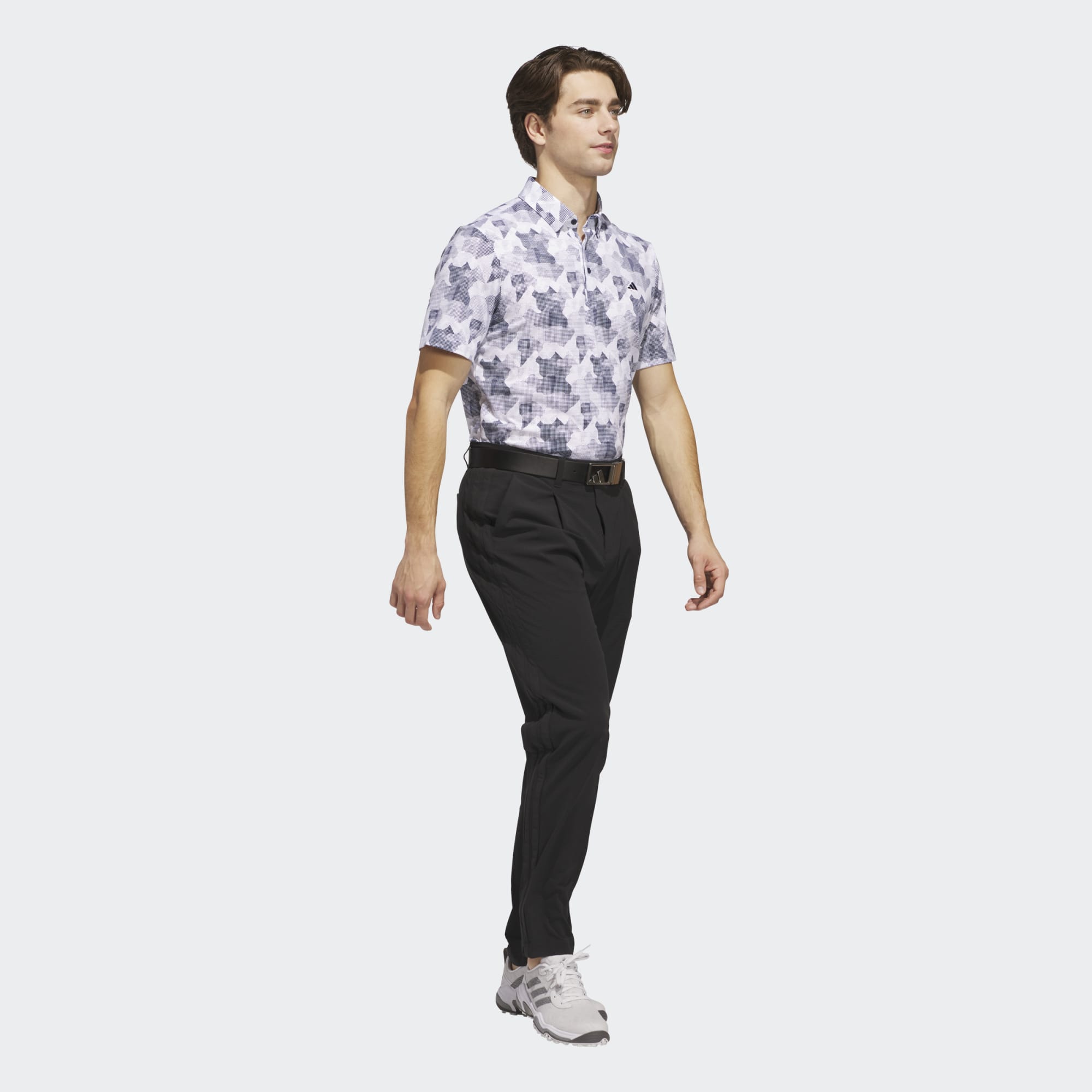 Adidas Men's Golf Shirt | Polo | White/Navy