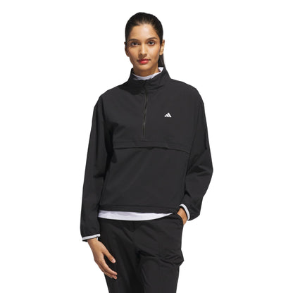 Adidas Women's Jacket | Go-to Quarter-Zip | Black