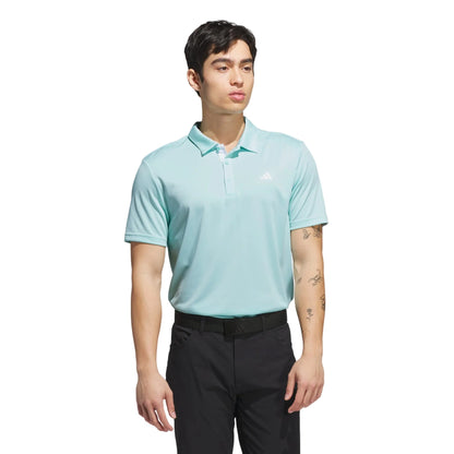 Adidas Men's Golf Shirt | Drive Polo | Flash Aqua