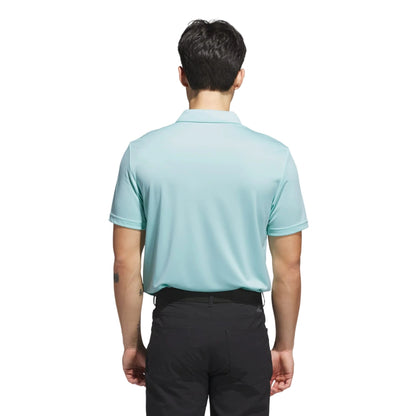 Adidas Men's Golf Shirt | Drive Polo | Flash Aqua