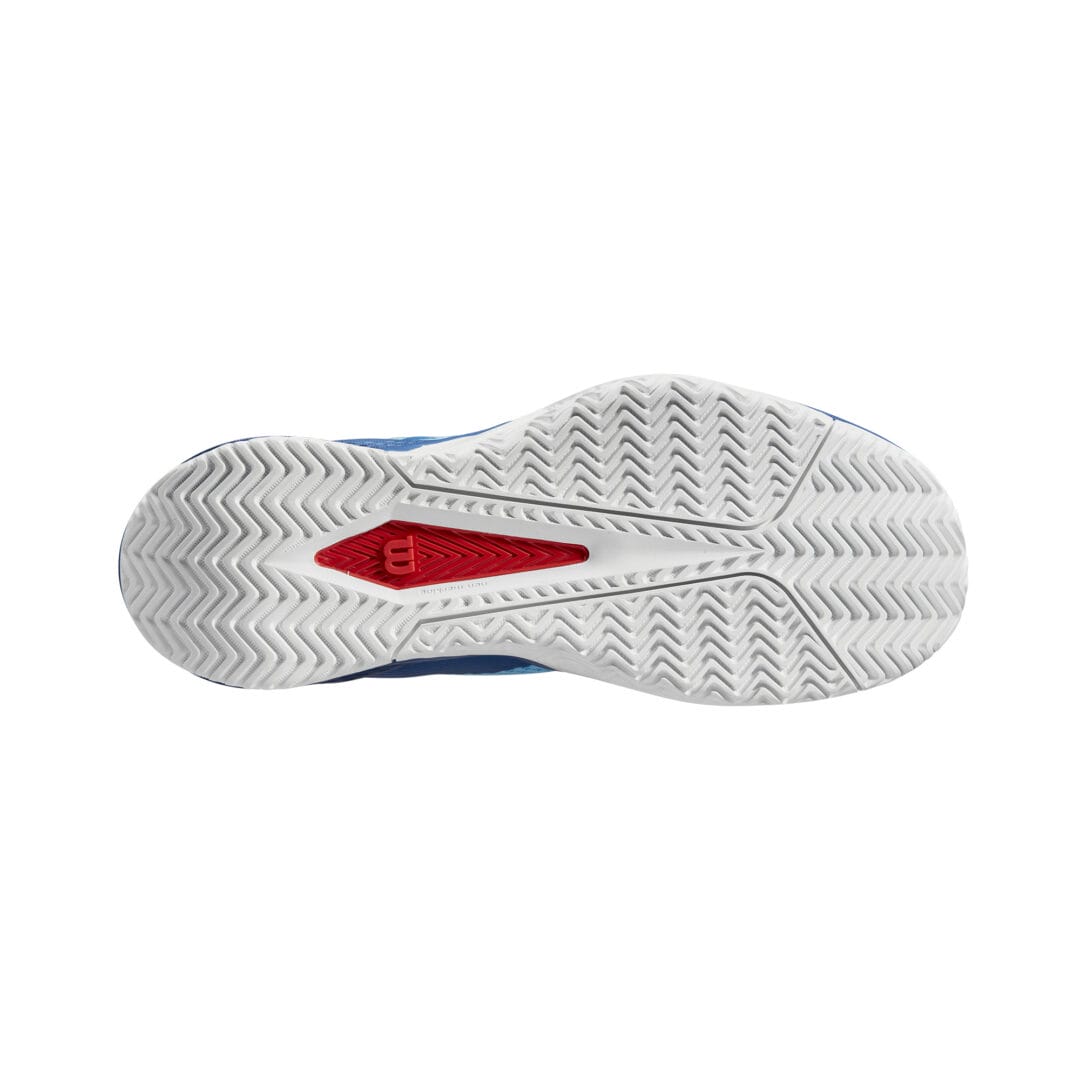 Wilson Padel Footwear | Ladies Rush Pro Lite Bonnie Blue - Deja Vu Blue - White (UK7.5)
