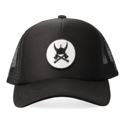 Sander - Trucker Cap - Black - White Logo