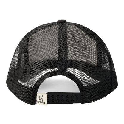 Sander - Trucker Cap - Black - White Logo
