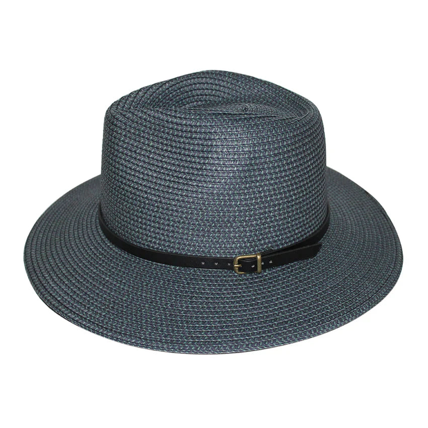 360Five Men's Fedora Hat | Moore | Navy Combo
