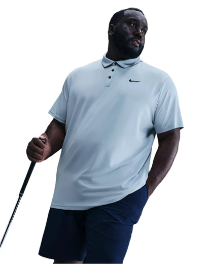 Nike Men`s Golf Shirt | Tour Solid | Light Armory