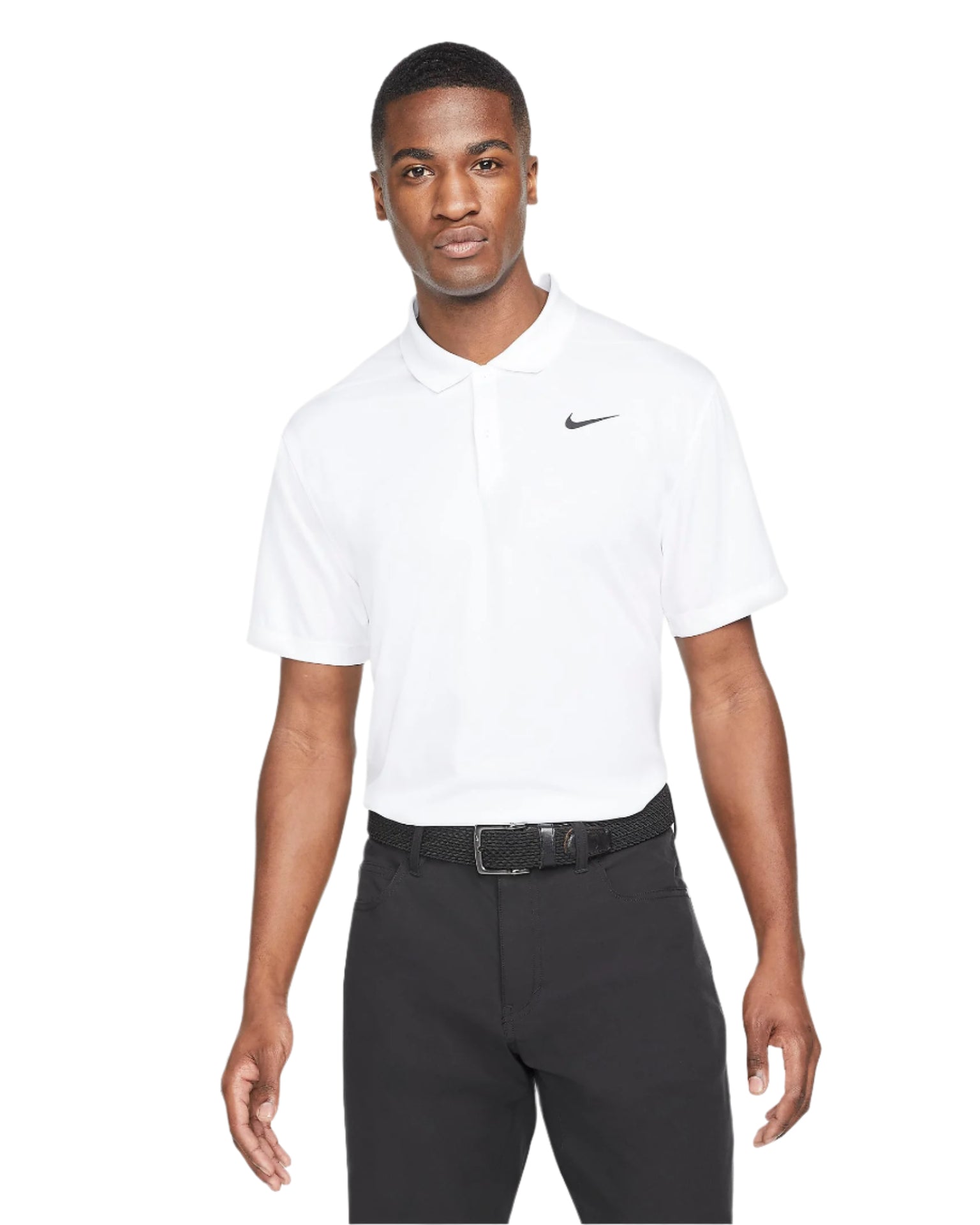 Nike Men's Golf Shirt | Dri-fit Victory | White
