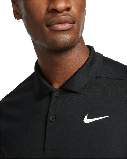 Nike Men's Golf Shirt | Victory Blade PO | Black/White