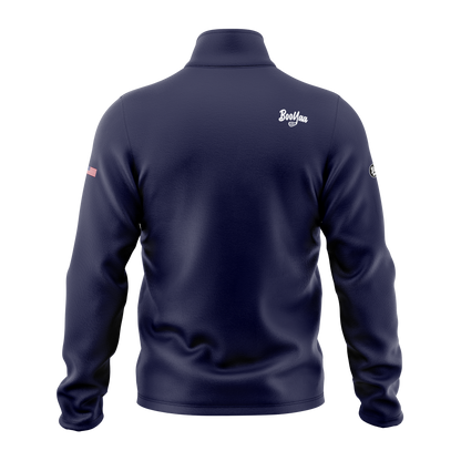 Ladies Q-Zip - Navy Sky