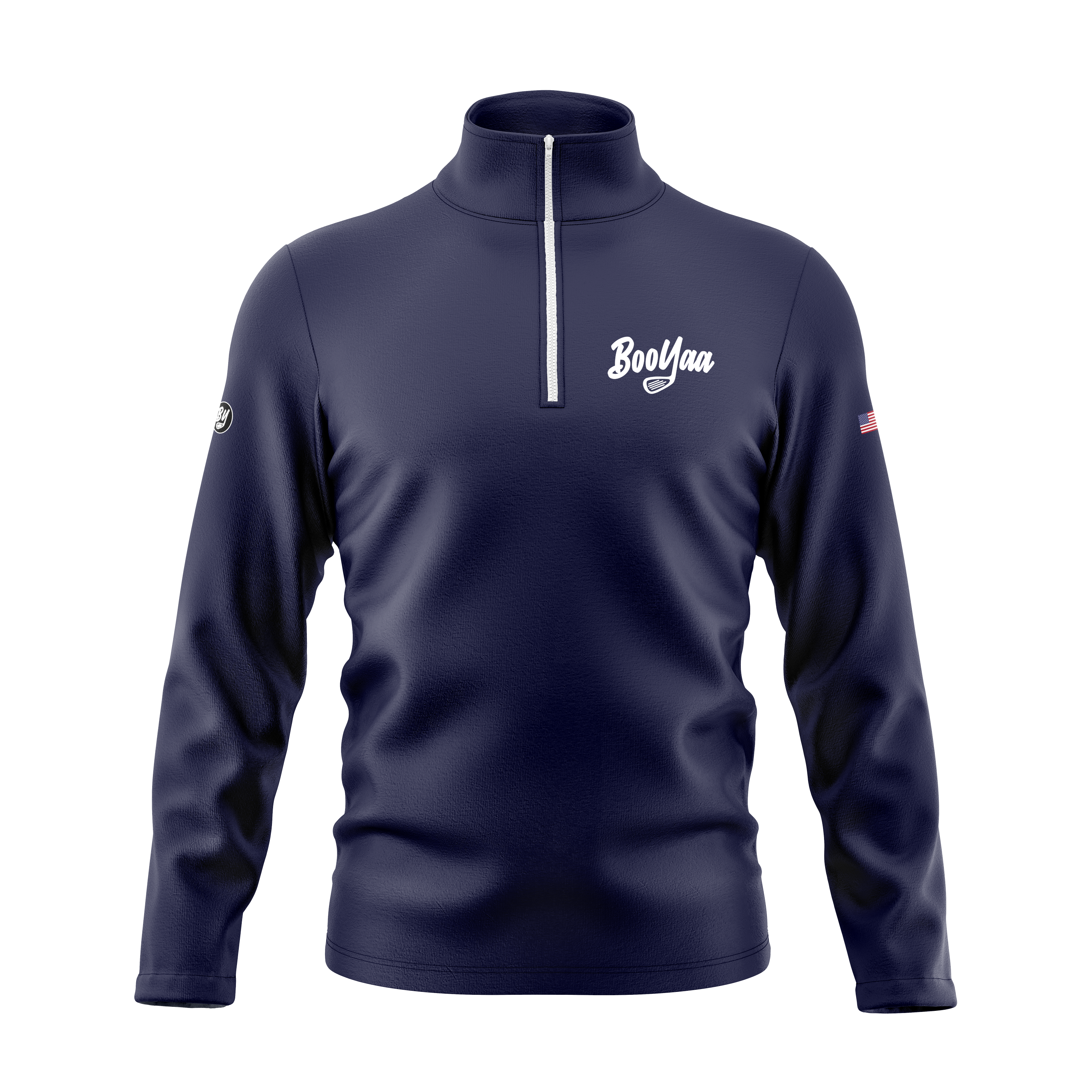 Ladies Q-Zip - Navy Sky