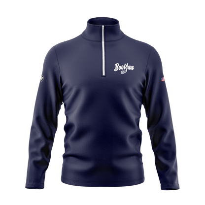 Ladies Q-Zip - Navy Sky