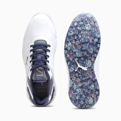 Puma Men's Golf Shoes | Liberty Ignite Elevate | White Navy