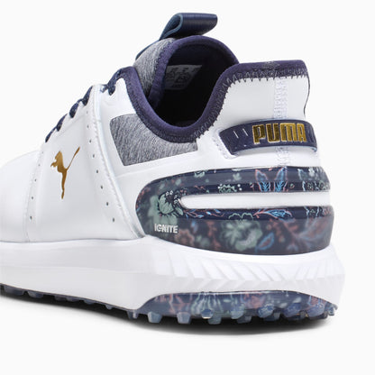 Puma Men's Golf Shoes | Liberty Ignite Elevate | White Navy