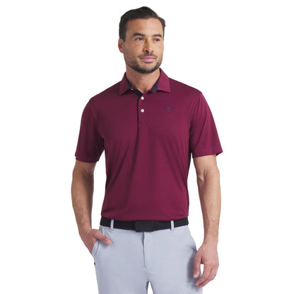 Puma Men's Golf Shirt | Pure 2.0 Polo LC | Ruby Shimmer