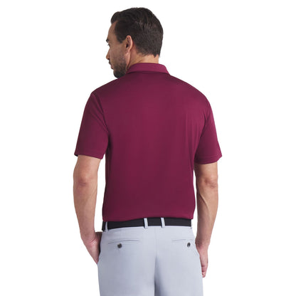Puma Men's Golf Shirt | Pure 2.0 Polo LC | Ruby Shimmer