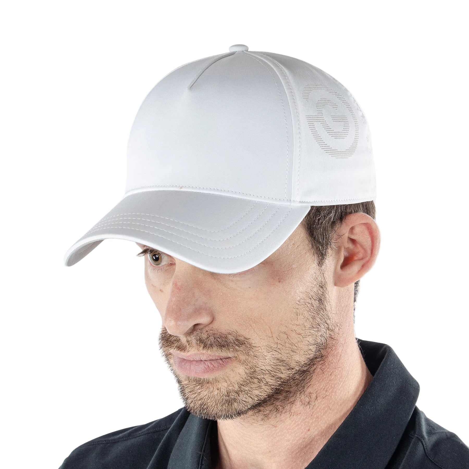 Galvin Green Golf Caps | Sanford Logo | White