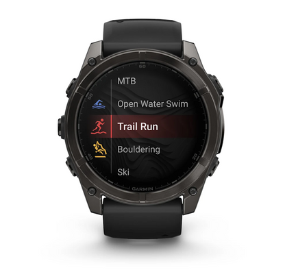 Garmin Fenix 8 Watch | 51mm | Amoled Sapphire Carbon Grey/Black Band