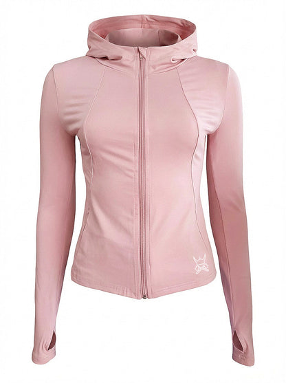Sigrid Light Pink ladies Performance long sleeve Hoodie