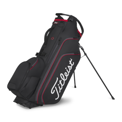Titleist Golf Bag | Hybrid 14 | Stadry Stand | Black/Black/Red