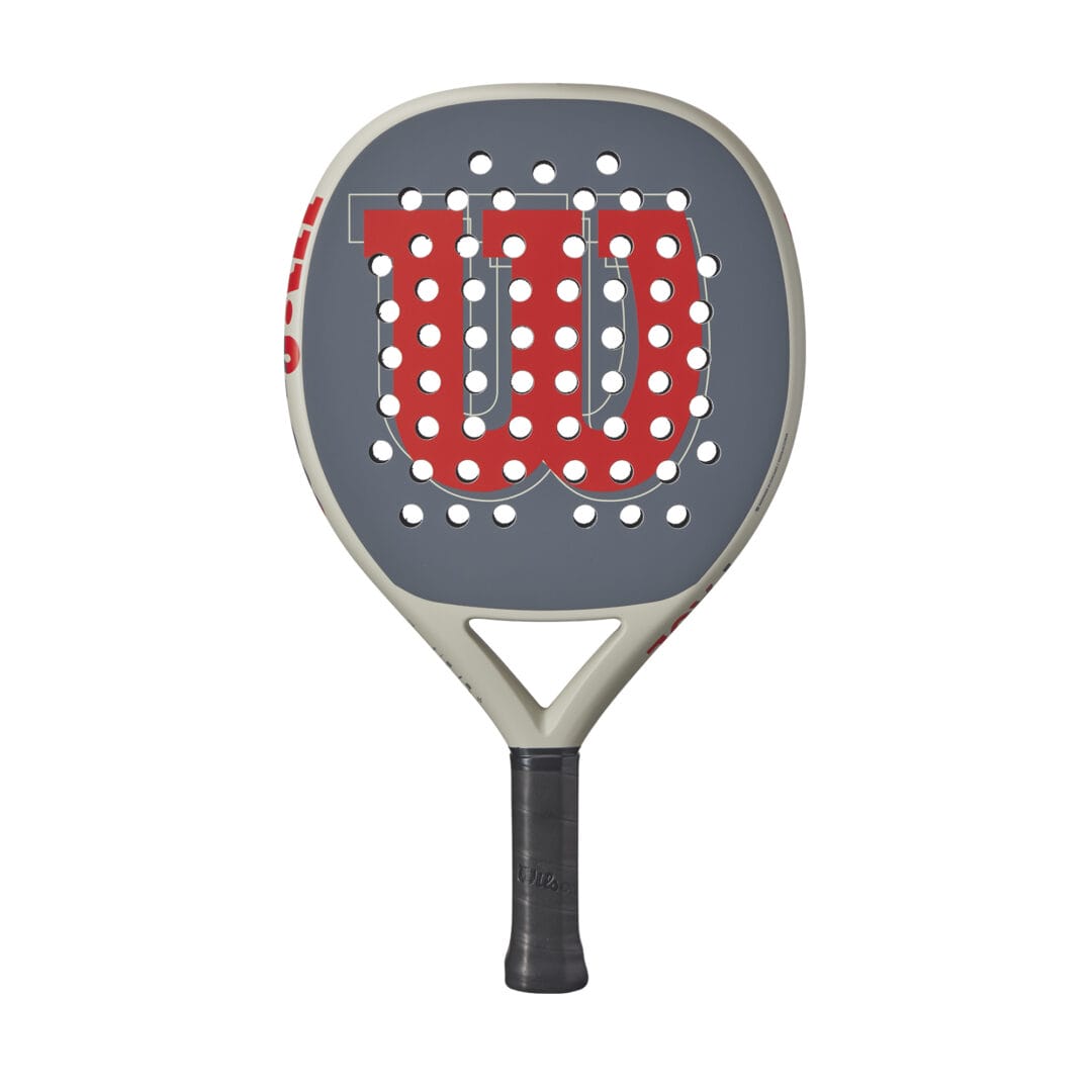 Wilson Padel | Padel Rackets | Pace Padel Racket V1 Red/Grey L2 PR012