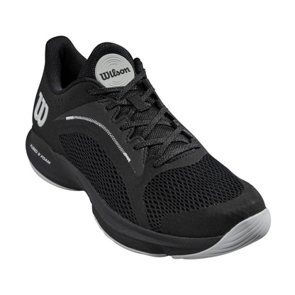 Wilson Padel Footwear | Mens Hurakn 2.0 Black / Pearl Blue
