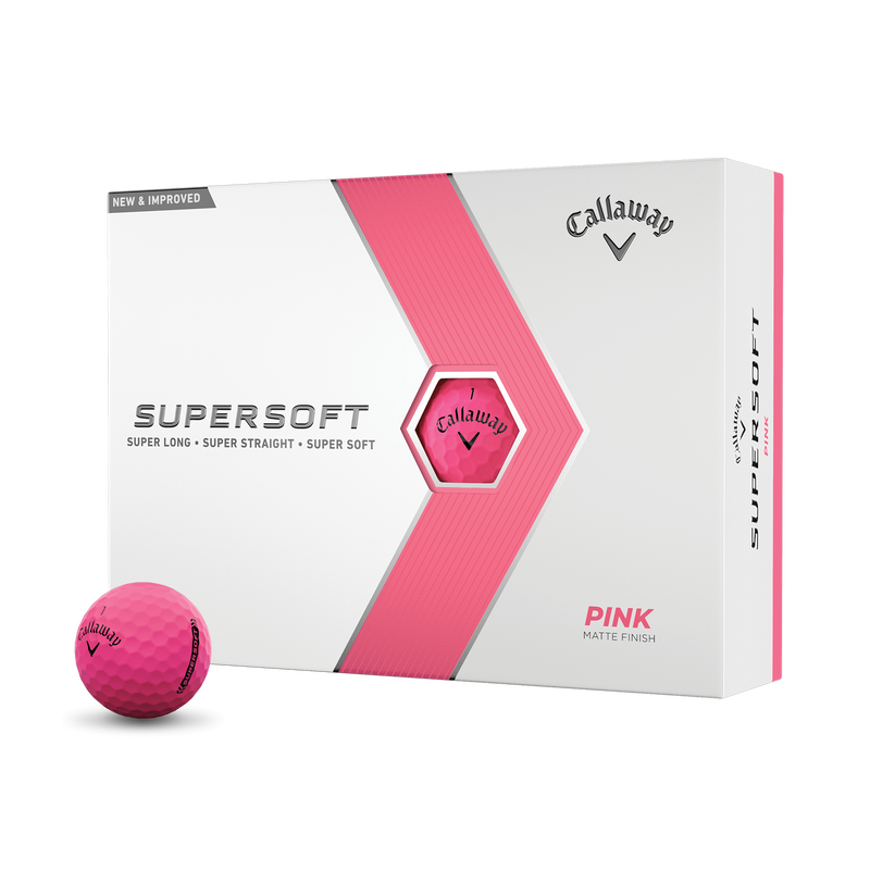 Callaway Supersoft Golf Balls – Pink Callaway